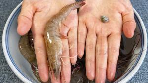 Don't use toothpicks to remove shrimp threads